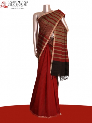 Designer Handloom Soft Silk Saree